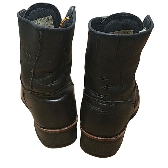 AdTEC MEN'S 9" LOGGER BLACK 1439 Genuine Leather Work Boot size 11 - Picture 6 of 16